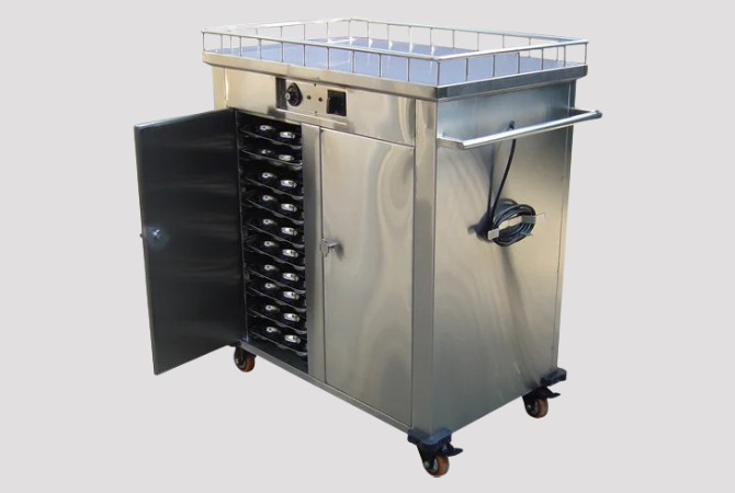 HOT FOOD SERVICE TROLLEY